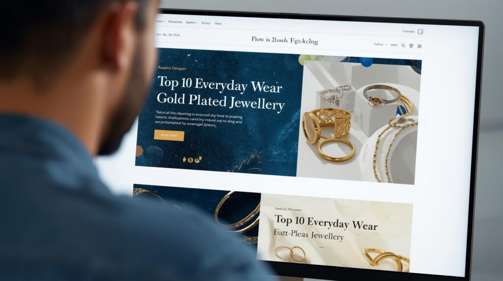 Top 10 Everyday Wear Gold Plated Jewellery